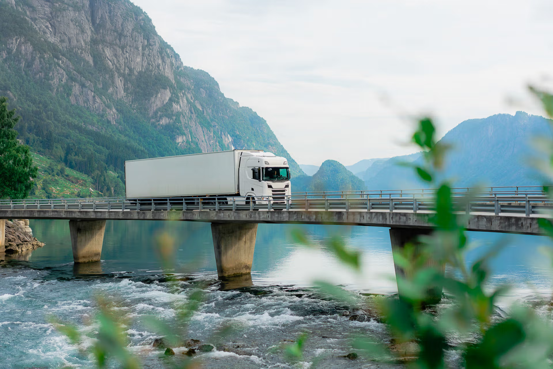 Frakt og linjetransport fra Bergen til Oslo og Trondheim