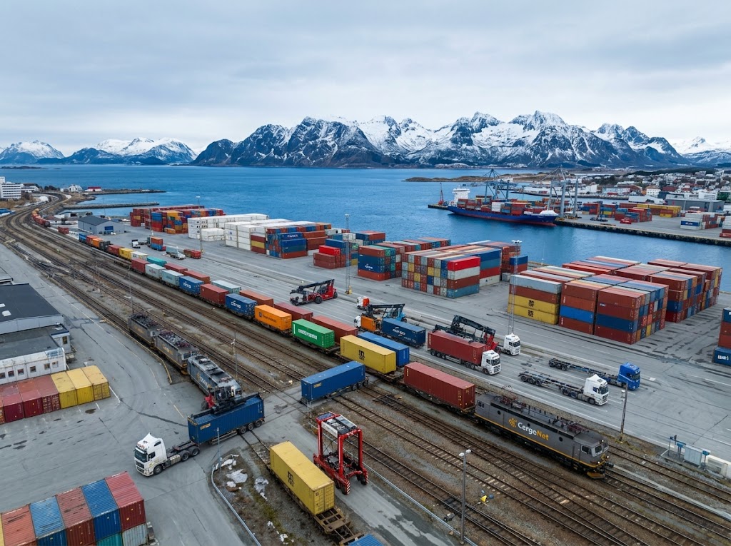 Godshåndtering og omlasting ved Bodø godsterminal og havn